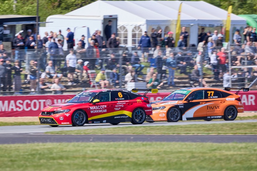 Et tæt TCR-felt tager til Rudskogen i Norge
(Foto: TCR Denmark)